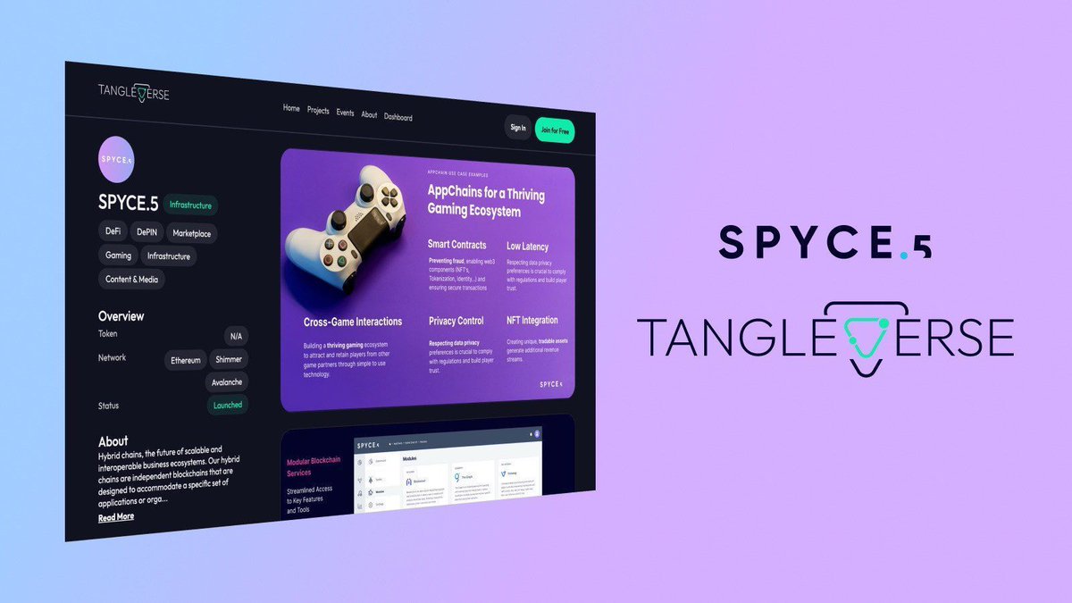 HAVN (@havn_network) on Twitter photo Congratulations to <a href="/TangleverseWeb/">Tangleverse</a> on the successful launch. We are excited to support the initiative for a central go-to platform in the #IOTA ecosystem. For an insight into our advanced hybrid blockchain solutions, visit tangleverse.io/projects/53/sp….
#IOTA #ecosystem Congratulations to <a href="/TangleverseWeb/">Tangleverse</a> on the successful launch. We are excited to support the initiative for a central go-to platform in the #IOTA ecosystem. For an insight into our advanced hybrid blockchain solutions, visit tangleverse.io/projects/53/sp….
#IOTA #ecosystem