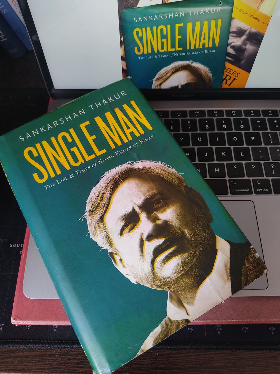 SauravK1890's tweet image. Central purpose - "Satta prapt karoonga, by hook/by crook" 
But satta takes precedence fib, falsehood, cunning, craftiness, deceit, subterfuge, saam, daam, dand, bhed. All justified to Nitish

Understanding @NitishKumar w/o reading #SingleMan by @SankarshanT would be injustice