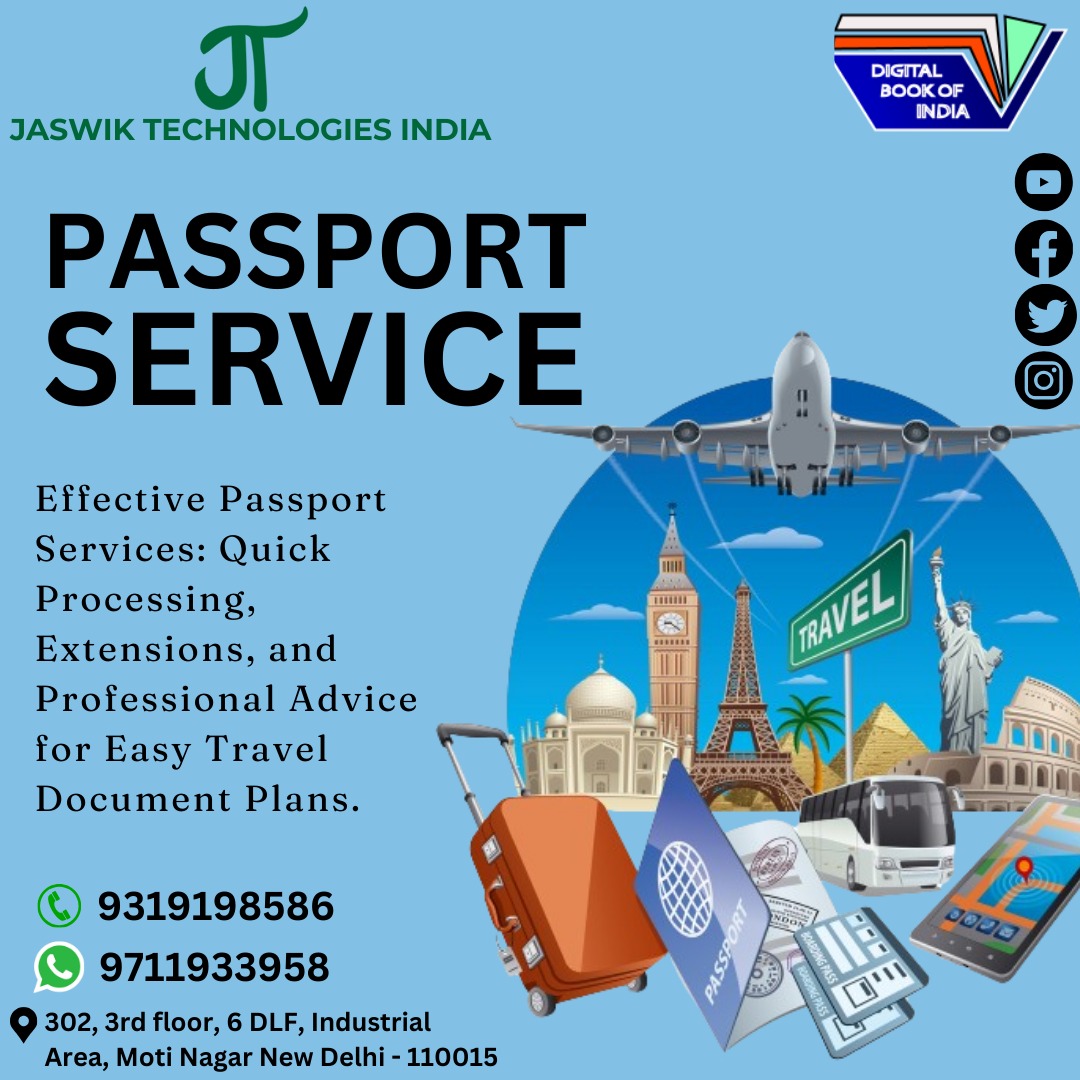 'Making Passport Application Stress-Free: Discover Our Expert Services!'...
#digitalbookofindia
#jaswiktechnologyindia
#PassportServices
#TravelDocumentation
#PassportAssistance
#VisaAndPassport
#TravelReady
#PassportApplication
#PassportRenewal
#GlobalTravel
#TravelEssentials