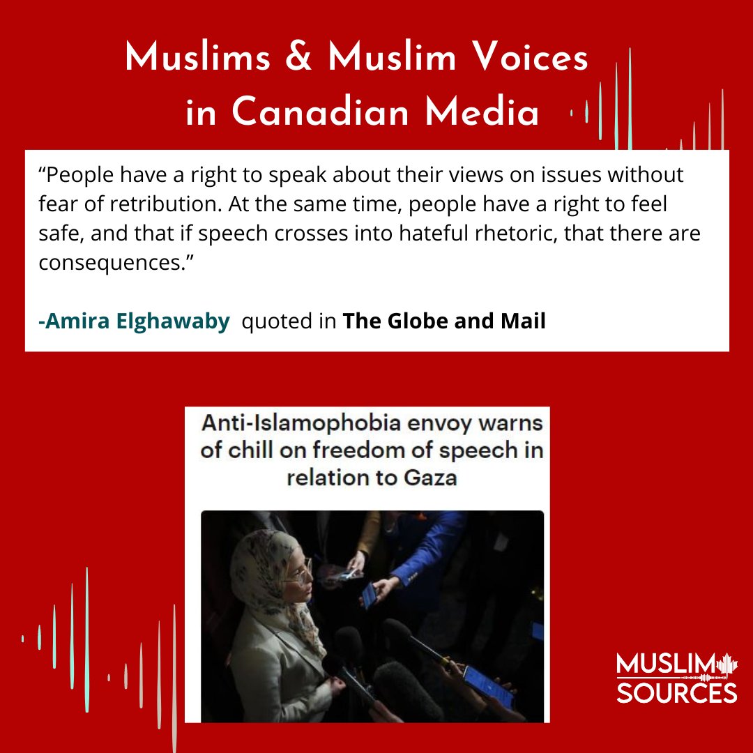 MuslimSources's tweet image. (2) Our highlights of Muslims &amp;amp; Muslim voices in Canadian media this past week!  
Highlights from @AmiraElghawaby @sabreenaGS
@tahaghayyur 
#amplifyingMuslimvoices #CdnMedia
