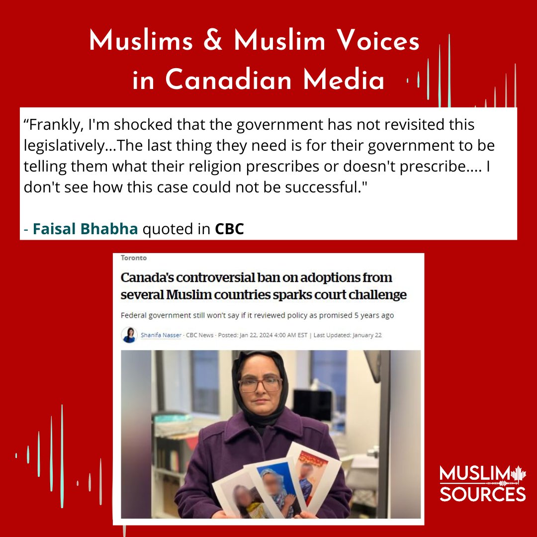 MuslimSources's tweet image. (2) Our highlights of Muslims &amp;amp; Muslim voices in Canadian media this past week!  
Highlights from @AmiraElghawaby @sabreenaGS
@tahaghayyur 
#amplifyingMuslimvoices #CdnMedia