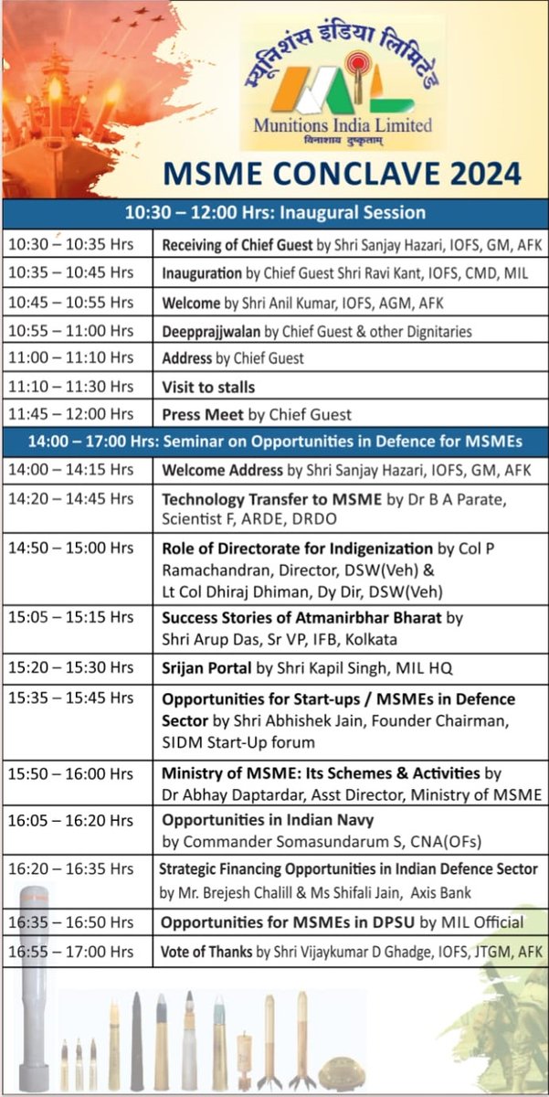 MSME CONCLAVE -2024 FOR PROMOTING MAKE IN INDIA