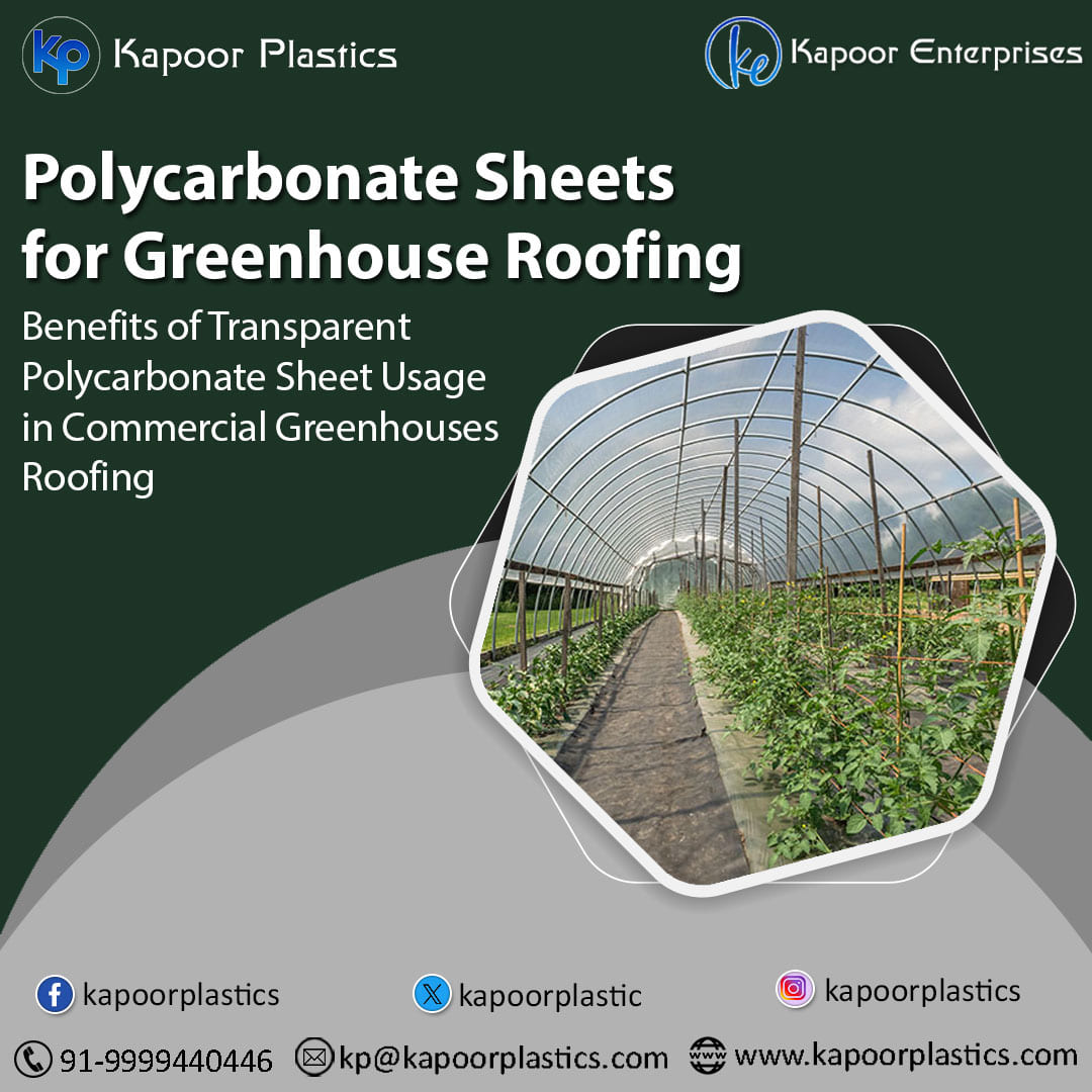 Polycarbonate Sheets for Greenhouse Roofing

🌐 bit.ly/greenhouse-roo…
📞 011-41500878

#WeatherResistant #UVProtection #TemperatureResistance #ImpactResistance #PolycarbonateRoof #SkyLightRoof #GreenHouseRoof #ClearRoof