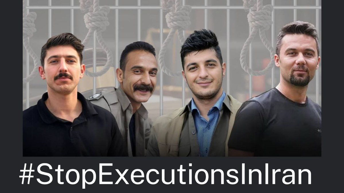 Ardat55L's tweet photo. #StopExecutionsInIran  
  #VafaAzarba 
#MohammadFaramarzi 
 #MohsenMazloum 
#PejmanFatehi https://t.co/jdF2WxDhQx