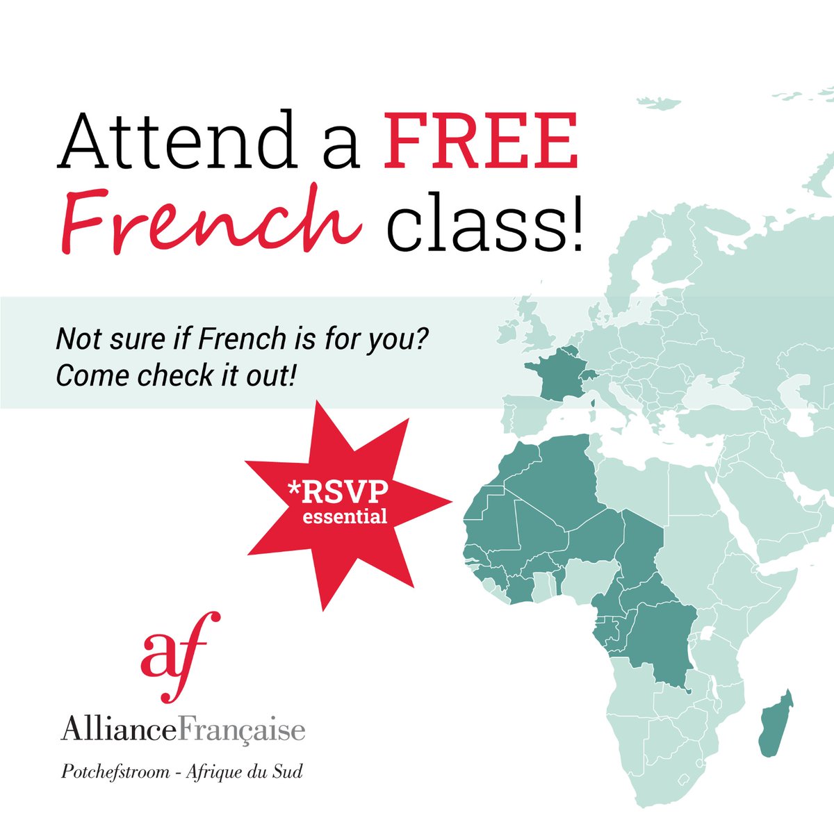 AFPotch's tweet photo. Salut !
All the kids &amp; teens : Remember to sign up for our Free French class.
It is a great opportunity to learn a bit of French and make new friends as well!
Sign up here: https://t.co/MaLOScRNXP
#french
#learnfrench
#freefrenchclass https://t.co/5c4YZNSNAR