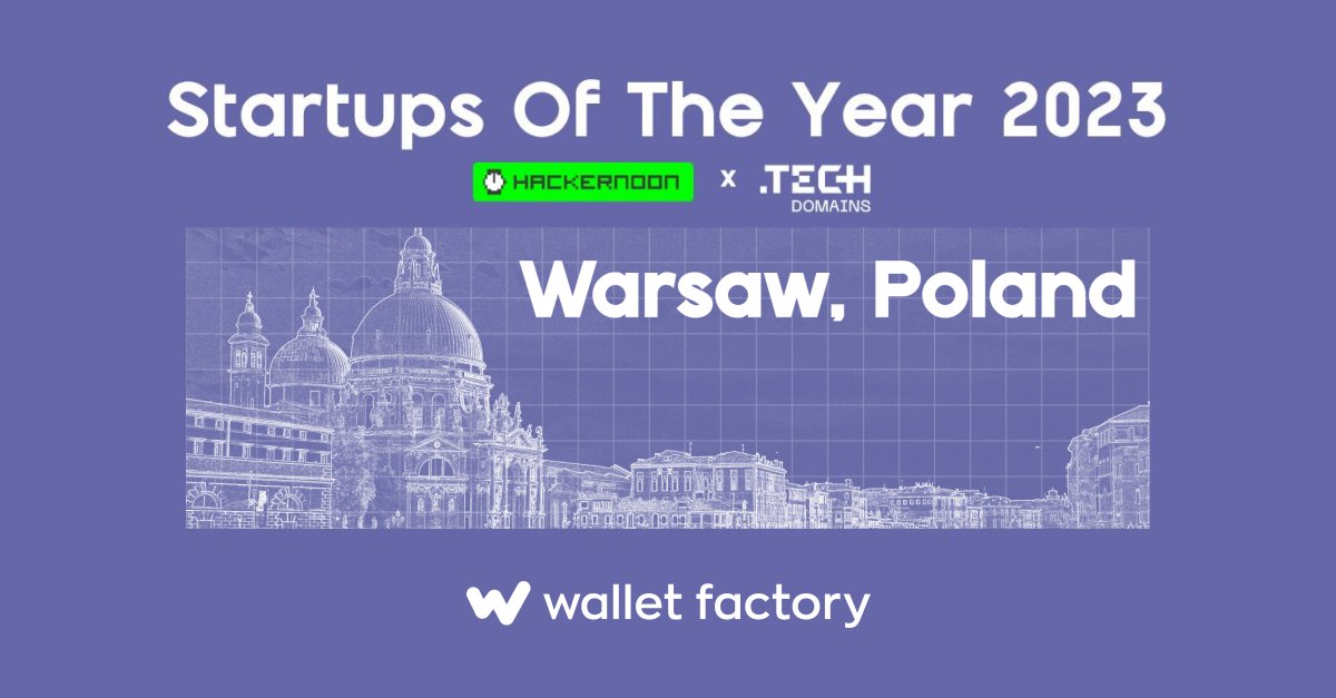 🎉 Exciting News! Wallet Factory has been recognized as the runner-up Startup of the Year 2023 in Warsaw, Poland, hosted by @hackernoon
lnkd.in/eym5QBCK
#WalletFactory #FinTech #StartupAwards #Innovation #DigitalWallets #EmbeddedFinance #B2B #FinancialInclusion