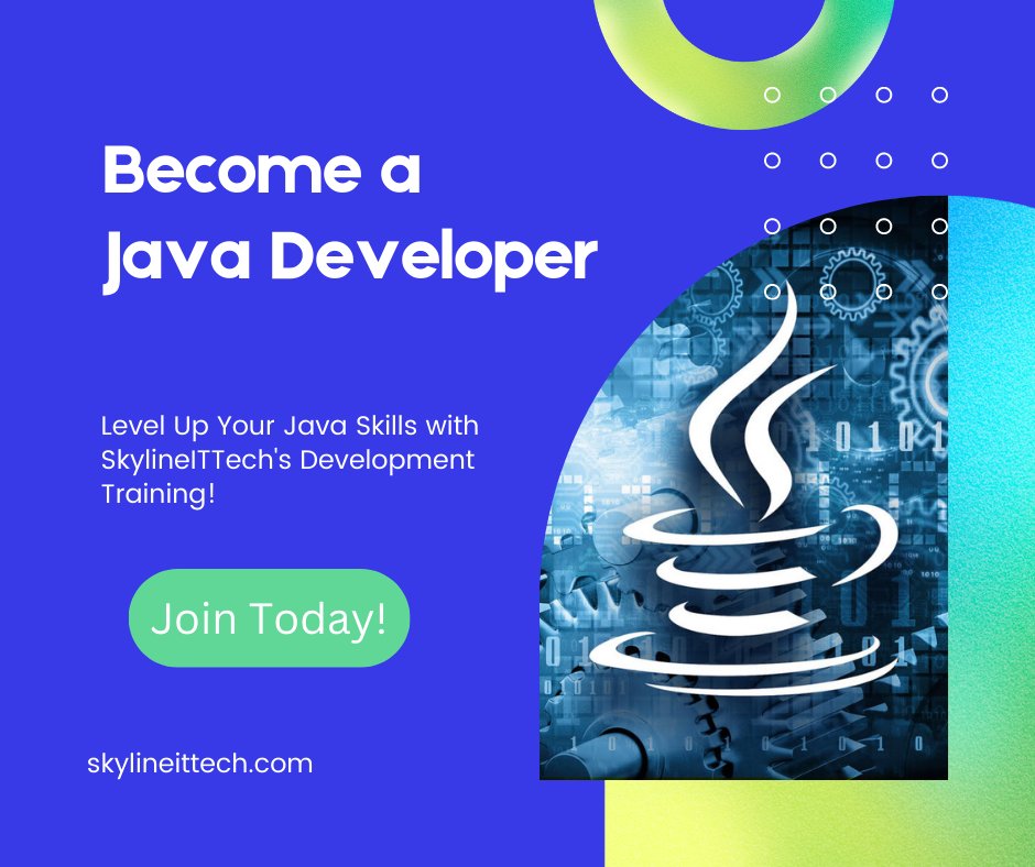 SkylineITTech1's tweet image. Unlocking the power of Java Development with expertise that soars above the rest! 🚀 Elevate your projects with SkylineITTech, where innovation meets excellence. #JavaDevelopment #TechExperts #SkylineITTech