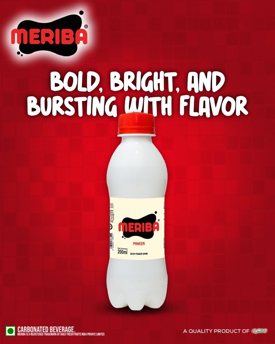 dailee_india's tweet photo. Bold, Bright, and Bursting with Flavor
.
.
.
.
#itrustmeriba #meribapaneer #southindia #tamilnadu #meriba #dailee #daileefresh #tastethedailee #paneersoda #paneersodainchennai #gotodrink #foodie #juice #favouritedrink #nammatamilnadu https://t.co/kVr3jfHj2J