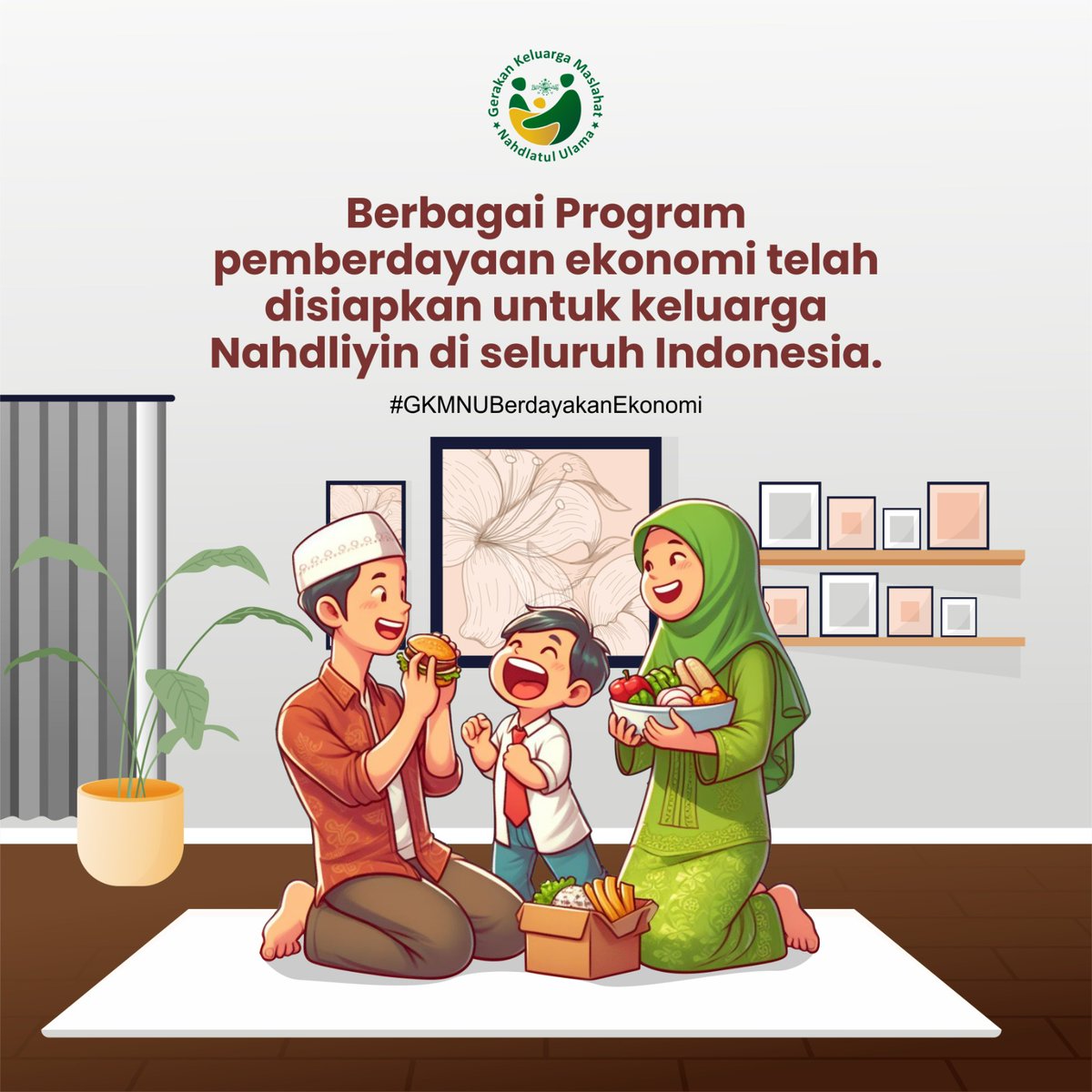 GKM NU telah menyiapkan berbagai program pemberdayaan ekonomi untuk keluarga-keluarga Nahdliyin di seluruh Indonesia. #GKMNUBerdayakanEkonomi