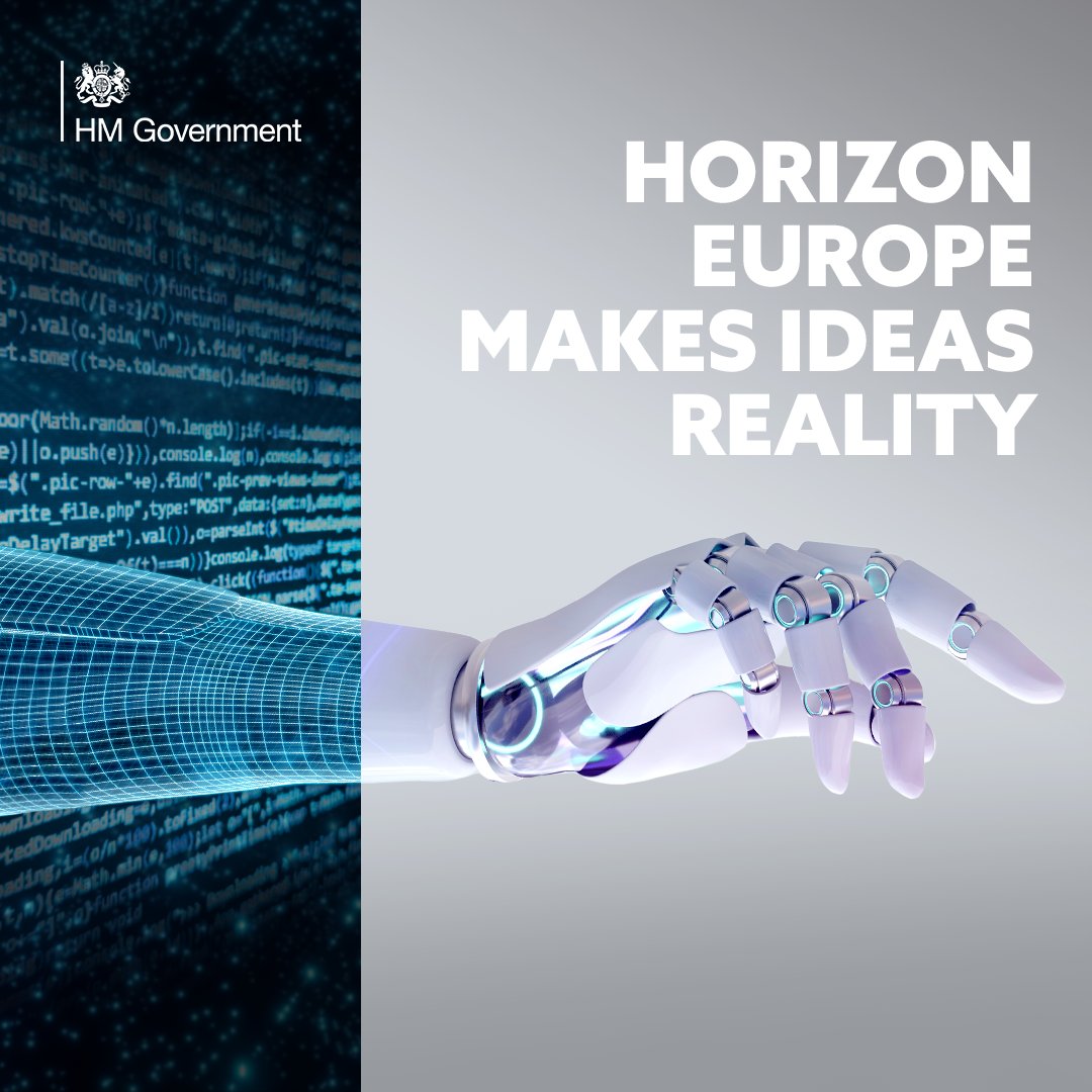 📣Calling all UK academics, researchers, and businesses 🌍 The UK’s future hinges on science, innovation & tech. @SciTechgovuk is kickstarting a campaign to maximise our role in Horizon Europe. Apply for a grant and help make your idea become reality! loom.ly/SnZlhVQ