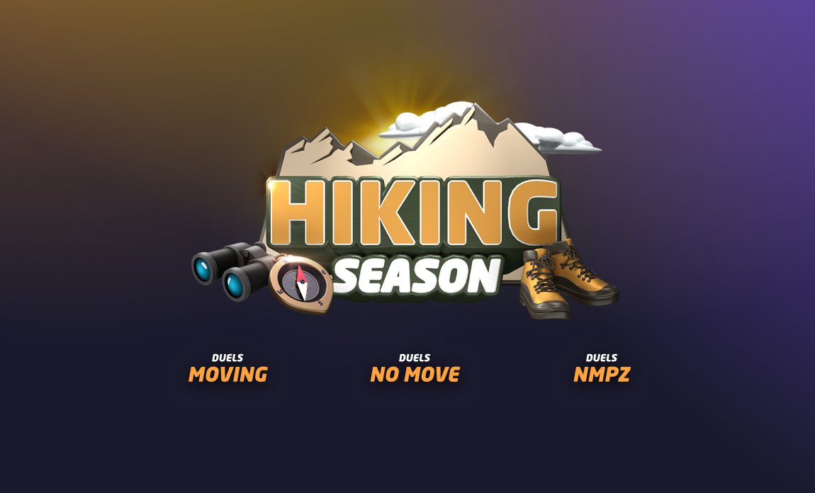HIKING SEASON IS LIVE ⛰️