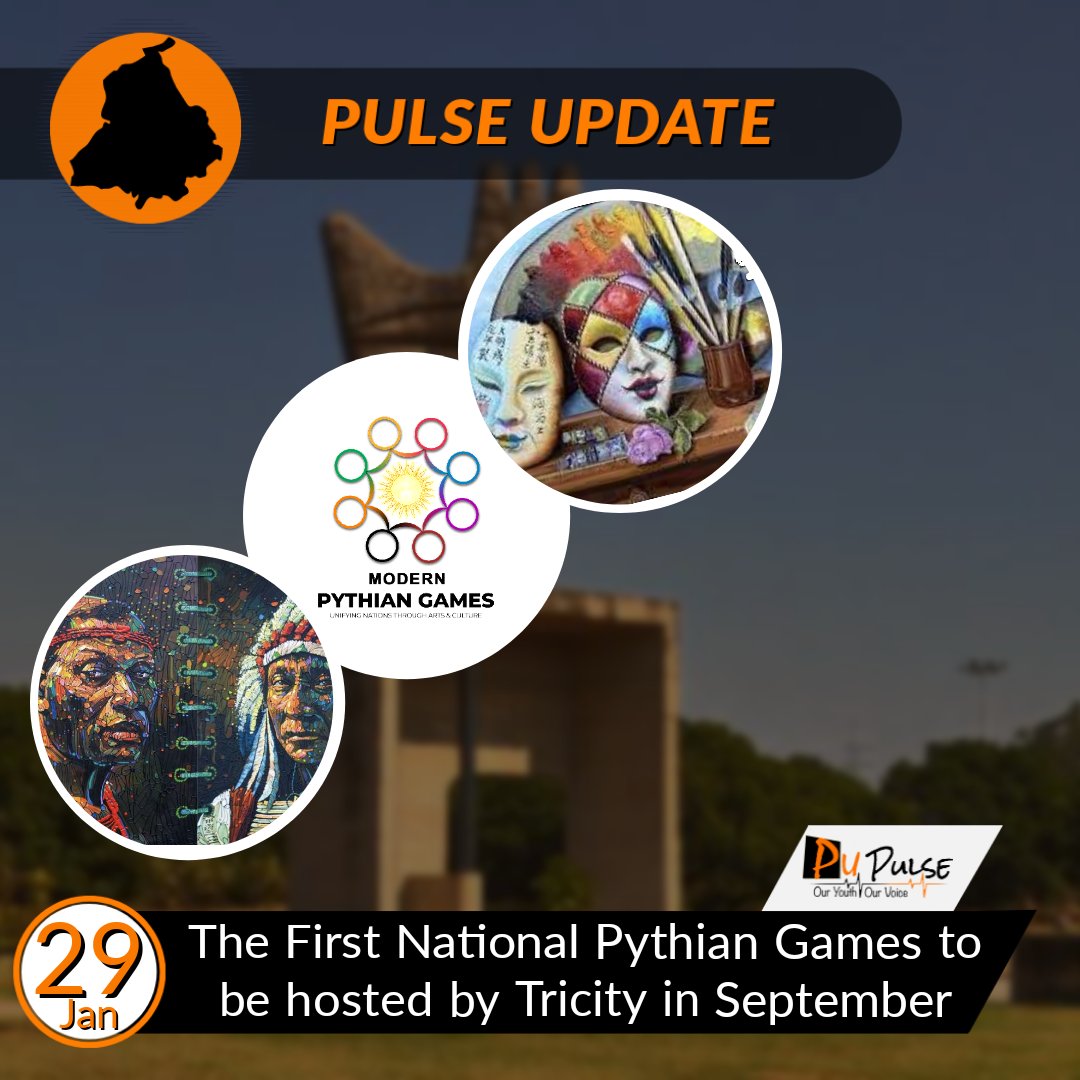 pu_pulse's tweet image. Chandigarh to create history by hosting the 1st National Pythian Games in September
#Chandigarh #pythian #games 
#tricityupdates