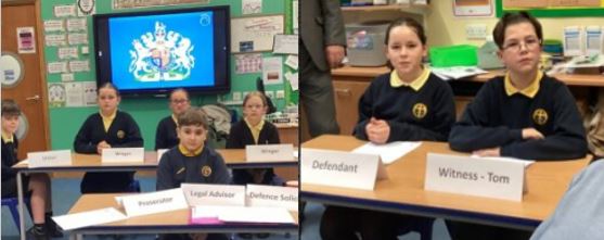 Thank you to Lancashire Magistrates Court for visiting to teach us all about proceedings that take place in the courtroom.