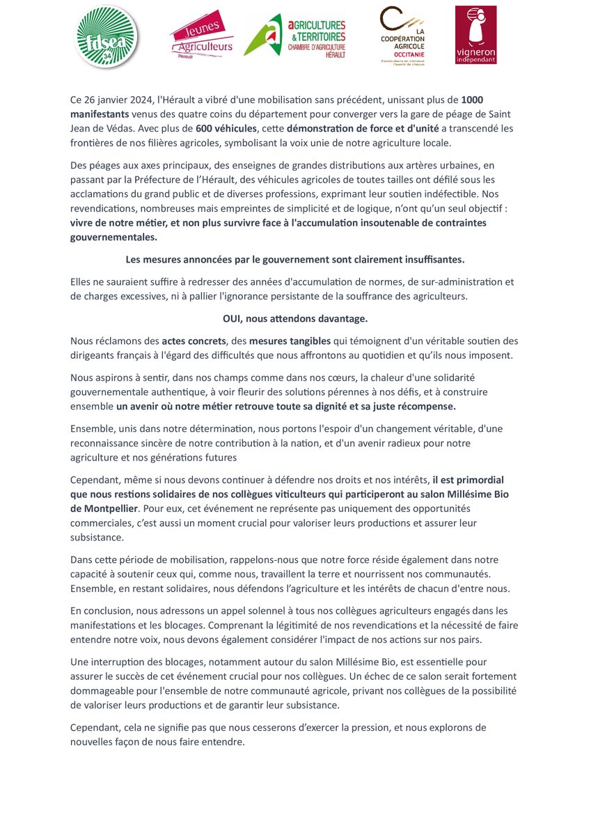 Millésime BIO tweet media