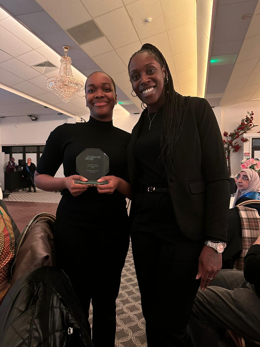 Congratulations to Olivia, who won a Barnet group award last week for her time volunteering at FUSE. So inspirational to see young people give their time to support other young people in their community. Well done to Olivia #tbg #sangam #awards #VolunteerWork