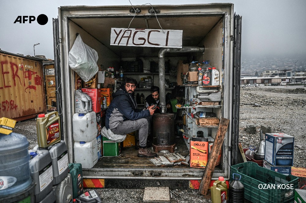 Ancient Antioch - now called Antakya - has been transformed from a bustling city with a pulsating nightlife and historic architecture into a patchwork of vast empty spaces filled with container camps. @AFP report a year after Turkey's quake u.afp.com/5pkG