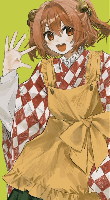 「checkered clothes frills」 illustration images(Latest)
