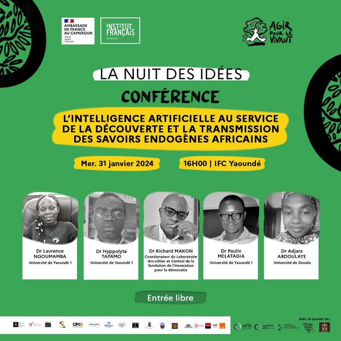 Two members of #CAIS participate to a conference at IFC Yaounde-Cameroon #AI #Cameroon  <a href="/melatagia/">Melatagia Paulin</a>
