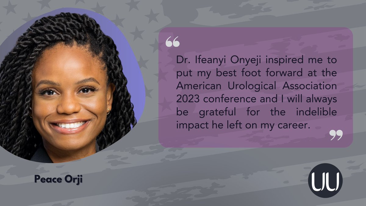 Dr. Onyeji embodied excellence in every aspect of his life, and @PeaceUOrji draws inspiration to do the same. She's grateful for the lasting impact he left on her career. The application deadline for the travel award is on February 8! Apply NOW!: bit.ly/2024TravelAward #AUA24