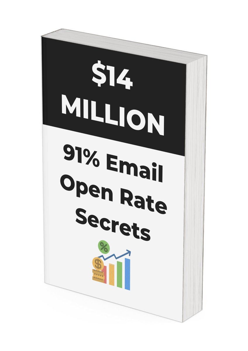 itstyleryeo's tweet image. I&apos;ve generated $14,000,000 using emails that get 91% open rate.

I&apos;m teaching how in a case study I wrote.  

Want it?  

1) Follow (so I can DM). 
2) Like + Comment &apos;open&apos;. 
3) Retweet for extra free gift.