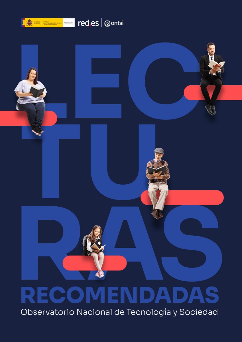 📚¿Quieres lecturas para tu fin de semana?

¡Tenemos lo que buscas!

🏢En el Centro de Documentación del @ONTSI puedes encontrar gran variedad de textos e informes de multitud de temáticas.

🔎Busca y elige tu próxima lectura: bit.ly/3rP0Bf7