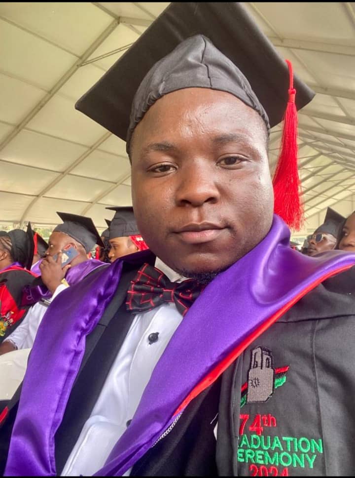 AfricaDigitalH's tweet photo. Congratulations to @AfricaDigitalH student awardees @arnoldtigaiza & Mutoole Geoffrey for earning their Master's in Public Health.
Your hard work shines through, and this achievement reflects the success of our @AfricaDigitalH capacity-building initiatives.
#Mak74Grad https://t.co/IGMmTgaUDd
