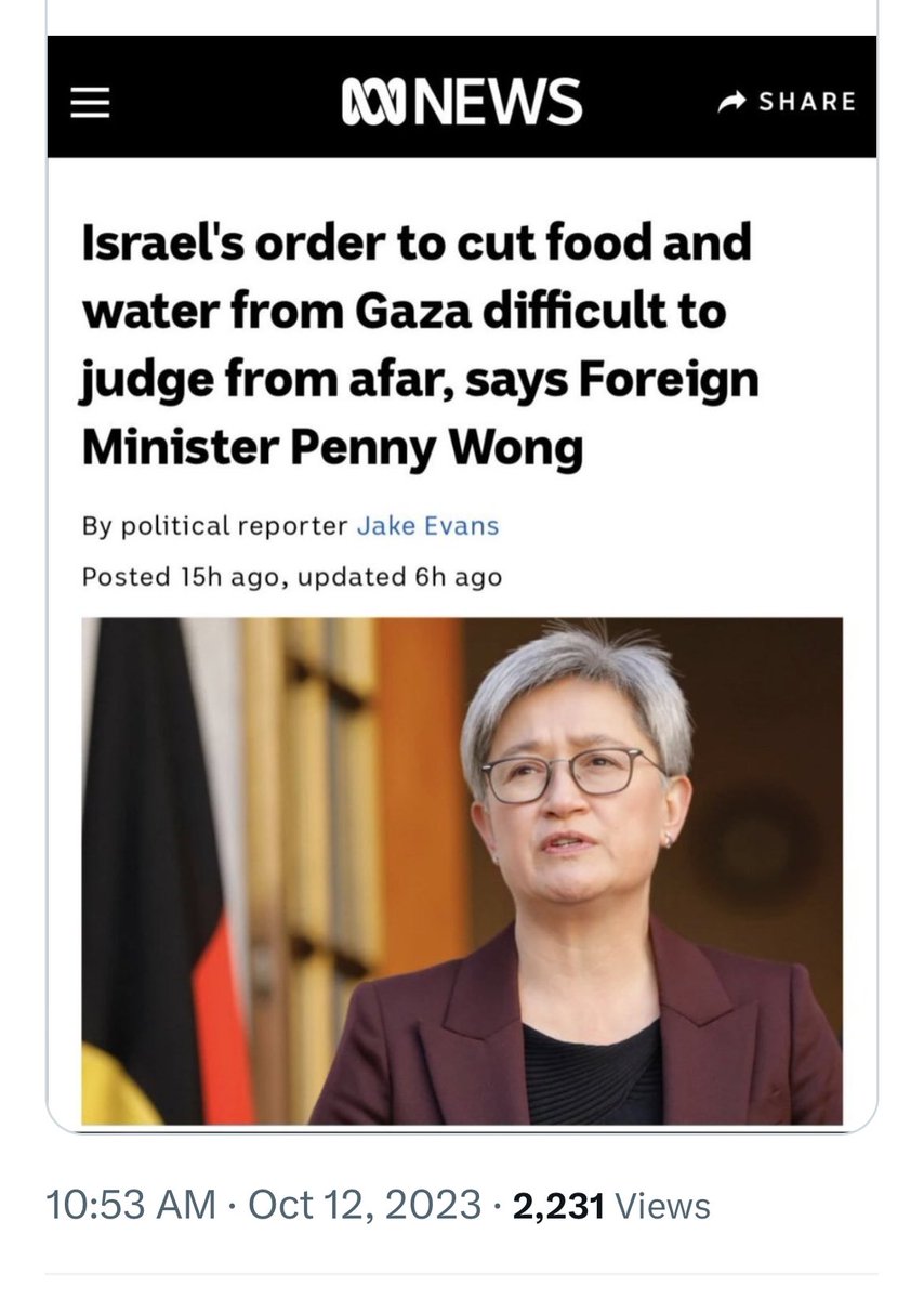 @SenatorWong @Senator_Heine @dfat She must be appalled by you? Hopefully she can educate you? I hope so, because your non action against the genocide of the Palestinians is abhorrent and shameful.
I wish you well senator Heine. 🕊️