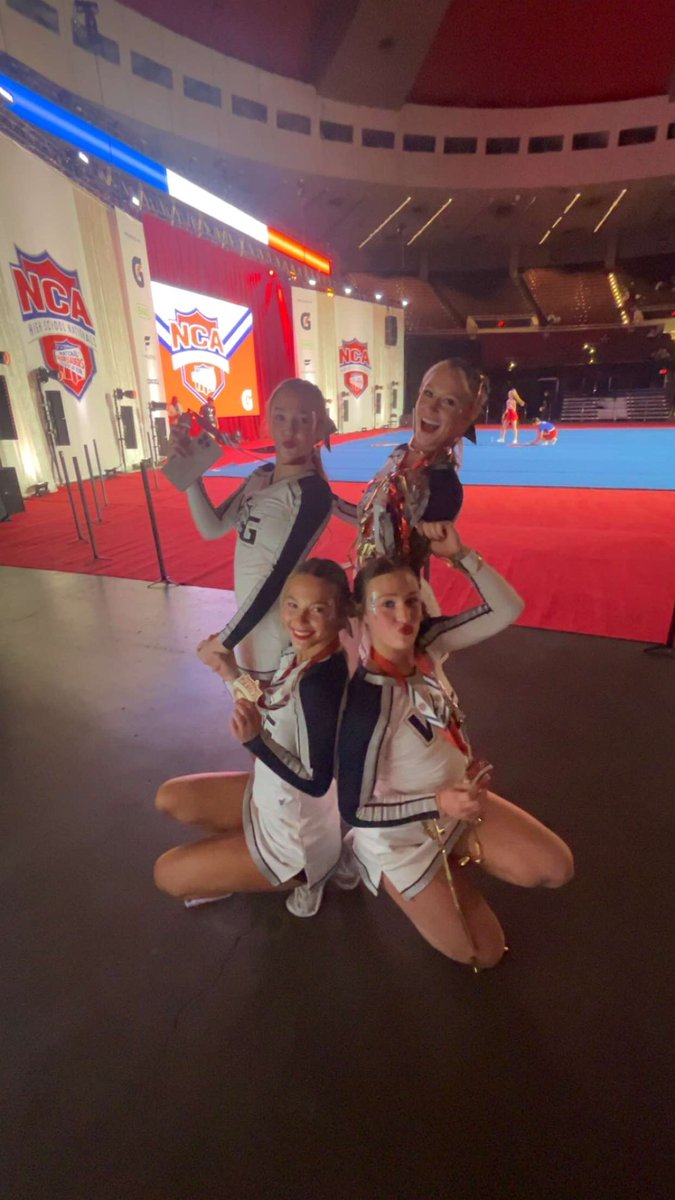 RhyanRoberts4's tweet photo. hii iโm a grand nca hs national champion #ltmb #grandchamps @Cheer_WGHS https://t.co/EQ3qJvt4KH