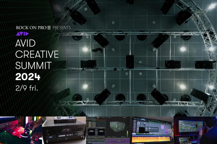 PRTIMES_ETM's tweet photo. サウンド制作のためのリアルノウハウイベント『Avid Creative Summit 2024』 開催情報&amp;申込開始！〜2月9日（金）渋谷LUSH HUB&amp;クロス・ウェーブ梅田にて同時開催〜 https://t.co/NYfOurjxiq @PRTIMES_JPより https://t.co/J3HWuEcqoG