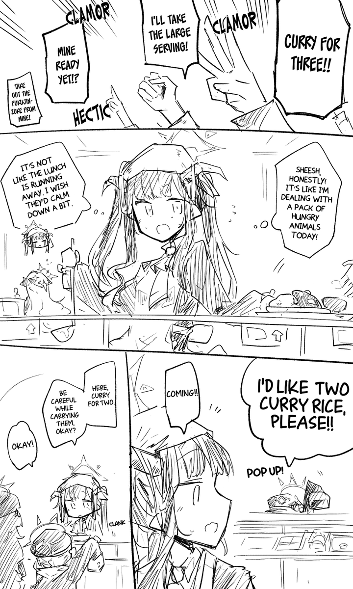 meteor_zetsu's tweet photo. @Ki_tu0512 English Translation
英訳版です！
Artist commentary : Gehenna's Cinnamon Roll. https://t.co/emJOX7cLzq