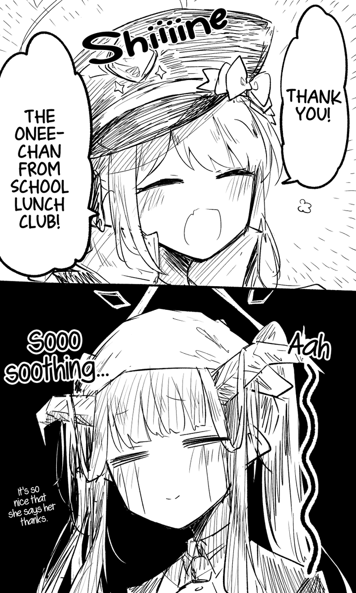 meteor_zetsu's tweet photo. @Ki_tu0512 English Translation
英訳版です！
Artist commentary : Gehenna's Cinnamon Roll. https://t.co/emJOX7cLzq