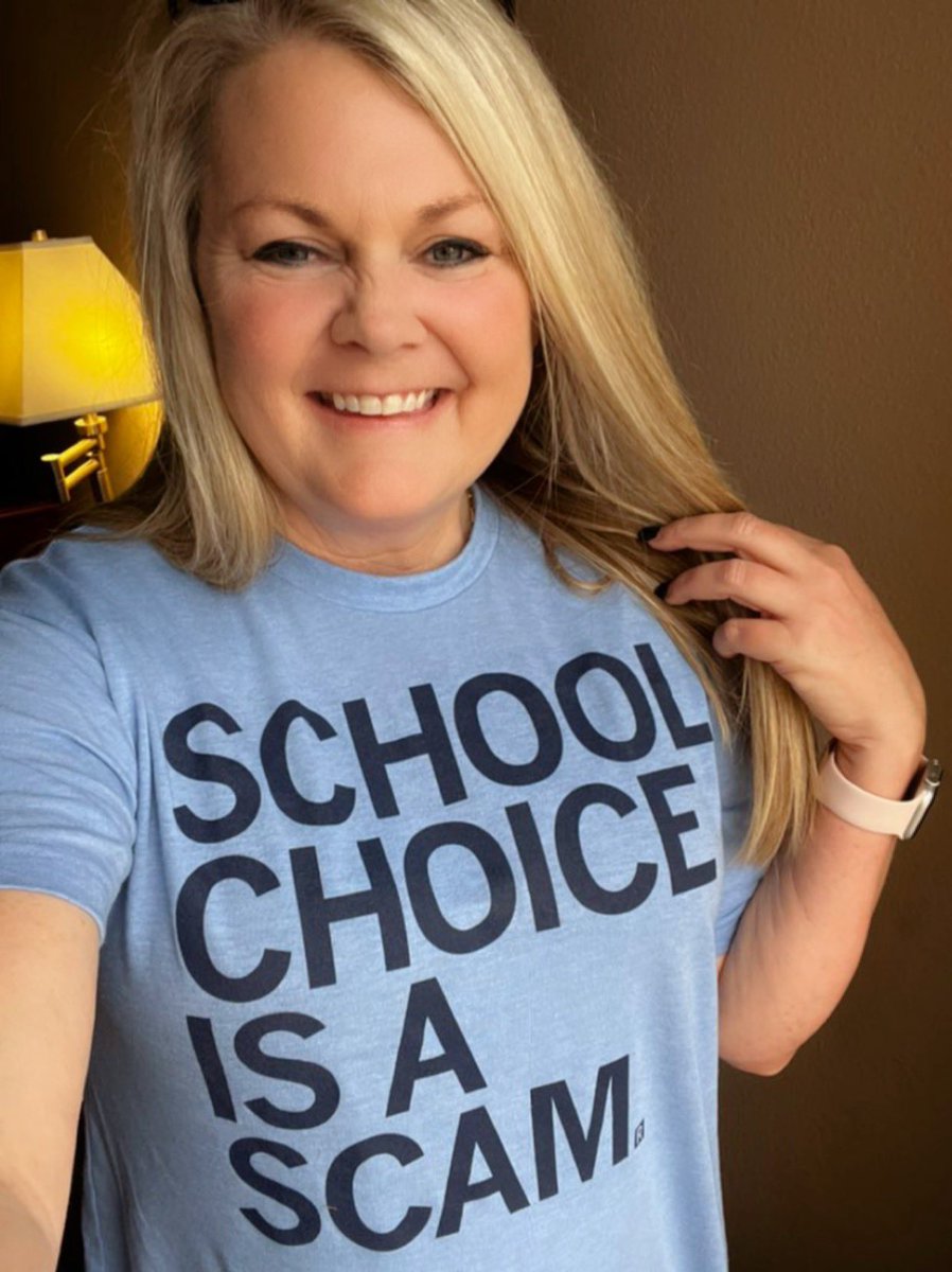 It’s National “school choice” week and I’m here to remind y’all that it’s a scam. Fund public schools!