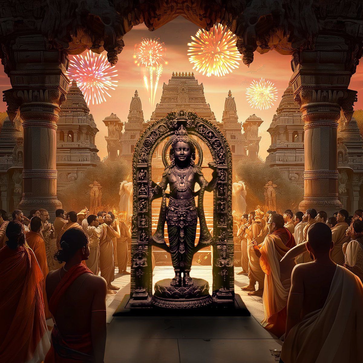 chandu1949's tweet photo. रामो विग्रहमान धर्मा: 
राम राम 
#AyodhaRamMandir 
#JaiShreeRam #RamMandirPranPrathistha 
#रामलला https://t.co/OTvIBuuOGd
