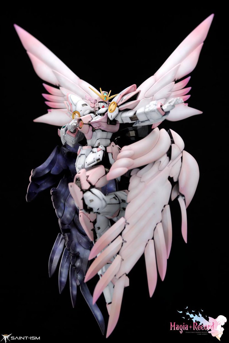 GundamBro's tweet photo. Pink Zero.

By @TheSaintISM 

#Gundam #Gunpla https://t.co/apyX2XIpZb