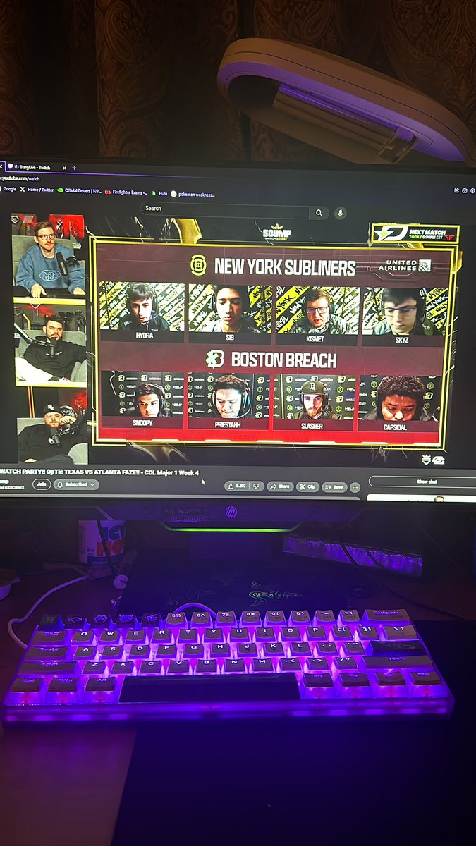 ScubaKyler007's tweet photo. Watching the boys waiting for the boys to play #greenwall #scumpwatchparty @scump @Methodz @BoZe https://t.co/OlHnMfN4Jy