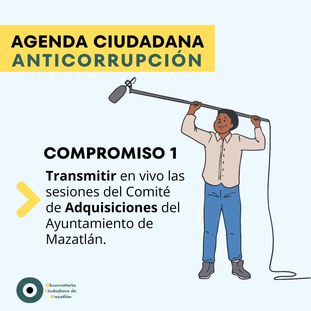 observatoriomzt's tweet photo. 🔴 Así va el primero de 10 #compromisos que le propusimos al @AytodeMzt
✅️ #Compromiso1 cumplido.
Échale un ojo a la cuenta de #YouTube donde se transmiten las sesiones, también puedes encontrar los procesos de compras públicas pasadas.
#Quédate te iremos contando más.👏👏 https://t.co/C7VBtclEcK