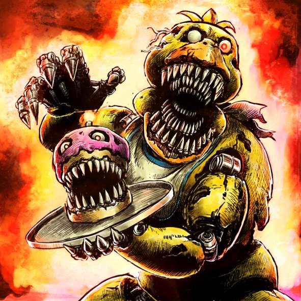kuroshio9314's tweet photo. ご新規さんが増えたから過去のFNAF関連もうちょい貼っとくか https://t.co/FMeEQzy8uc