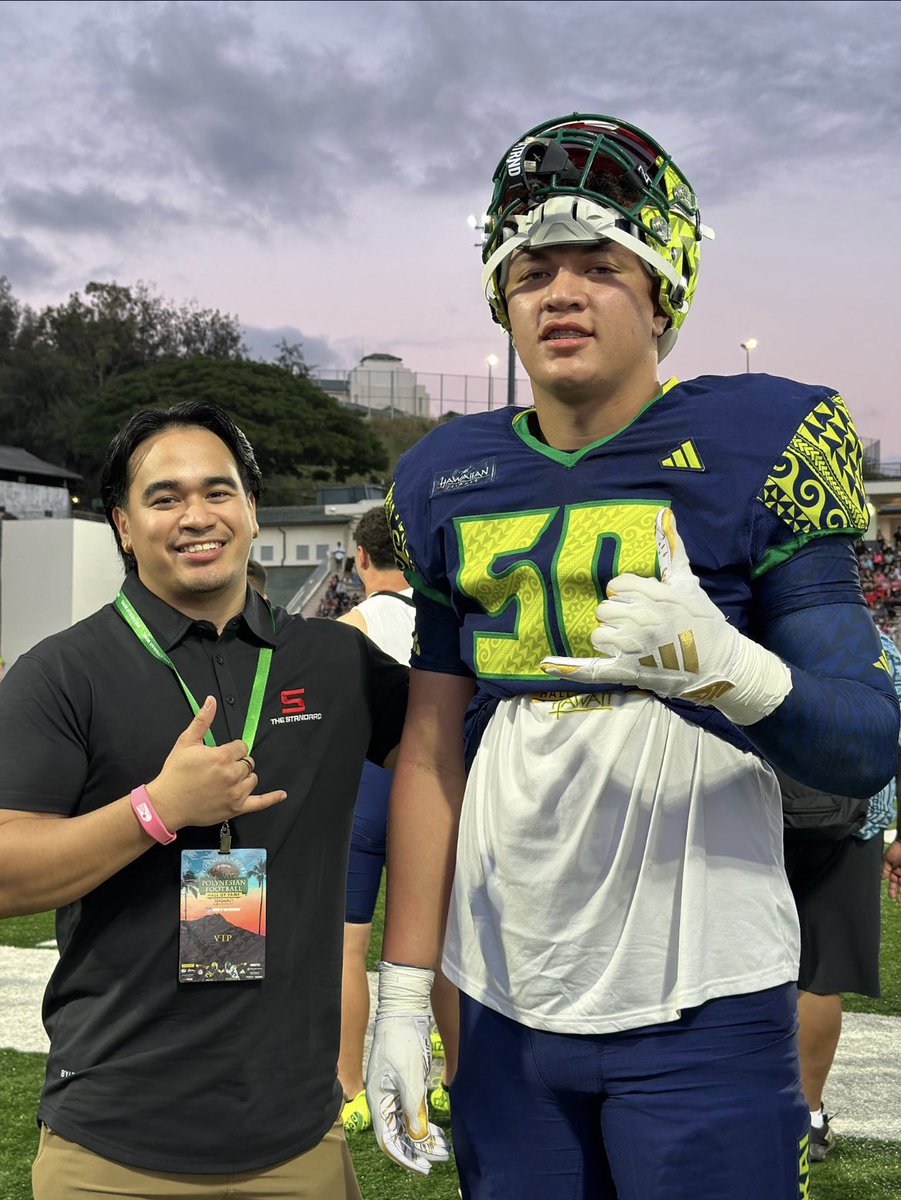 Thank you @polynesiabowl for the amazing experience! All of us recruits were able to build a relationship with one another, An relationship for a life time. All love to my boys! Makai!