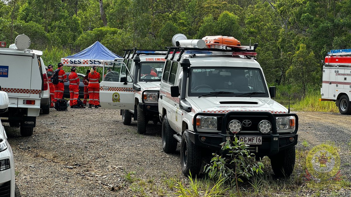 nbrses's tweet photo. Multiple teams have assisted police in the search for a missing man at The Palms near Gympie. With challenges like weather and terrain, crews have worked hard to complete requested tasks over the last week on foot and in ATV’s https://t.co/LV3BcXmGL6