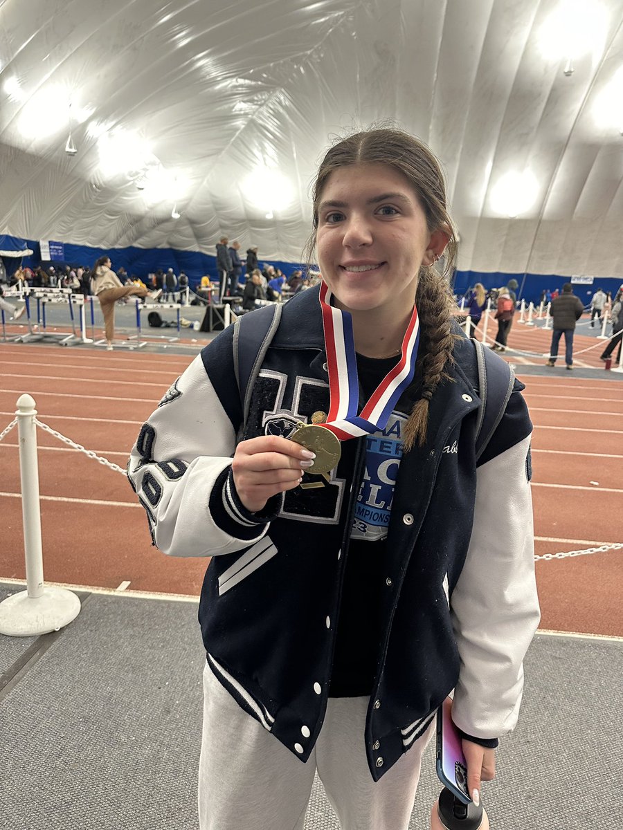 So proud and happy to be the Monmouth County Champ in the 55m dash!! Shore Conference on Thursday next… <a href="/njmilesplit/">MileSplit New Jersey</a>