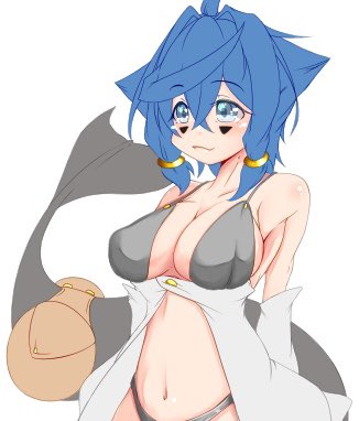 ゲームの話が出たのでちょいとお話をば…

主人公はこの2人で
左がシャチ娘の『シャイル』
右がケルベロス娘の『闇夜』
相方のウェイウェイ(@ manithisu)さんとこのキャラです。かわいいね☺️

え、べるちゃんじゃないのか?ってまぁまてってw 