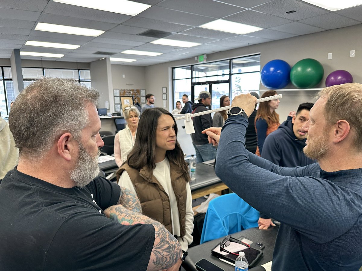 Bellah Therapies LLC (@drbellah) on Twitter photo VCS-1, Day 2 in Denver, Colorado
Everyday is a good day to learn more ways to help our patients. 44 more students are armed with the knowledge to help even the most complex concussion and vestibular symptoms. 🙌💪💯
<a href="/WarrenFlautt/">Warren Flautt</a> <a href="/EPdrNate/">Nate Henry</a> VCS-1, Day 2 in Denver, Colorado
Everyday is a good day to learn more ways to help our patients. 44 more students are armed with the knowledge to help even the most complex concussion and vestibular symptoms. 🙌💪💯
<a href="/WarrenFlautt/">Warren Flautt</a> <a href="/EPdrNate/">Nate Henry</a>