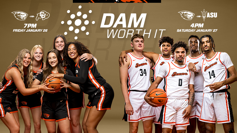 ‼️ BIG WEEK AHEAD AT GILL! ‼️

🏀 - Thursday vs. Arizona will be our Dam Hunger Canned Food Drive

🏀 - Saturday vs. ASU we will honor the 1963 Final Four Team and host our #DamWorthIt game

#GoBeavs