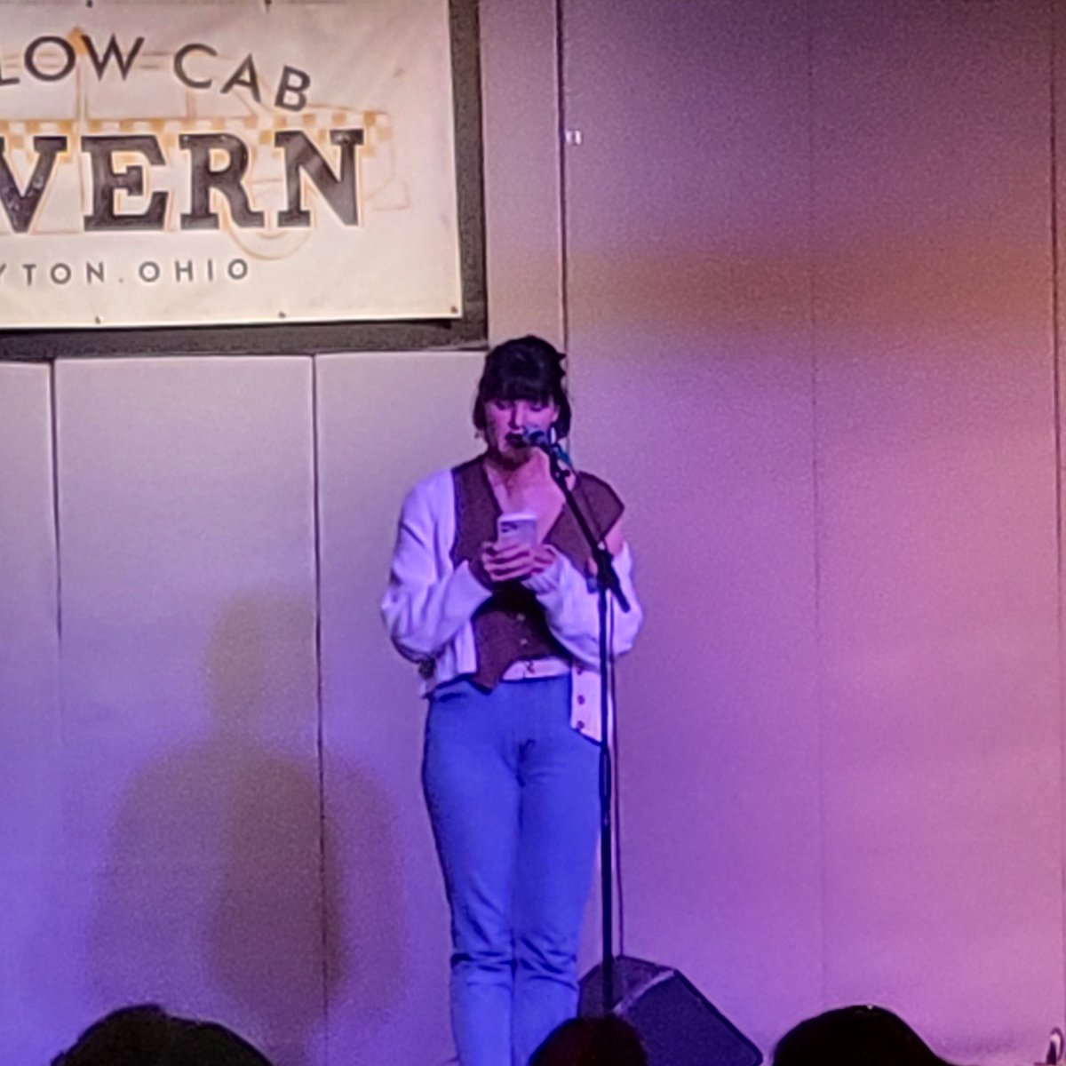 Sierra looks back and forth
