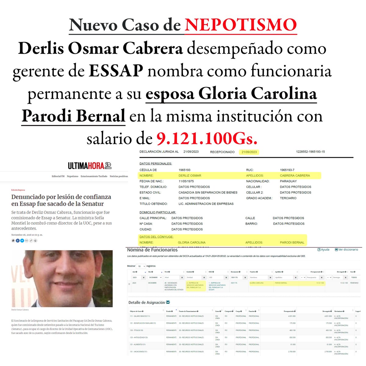 PeriodistoEl's tweet photo. @BogadoMayor https://t.co/3fjRDu5RUM