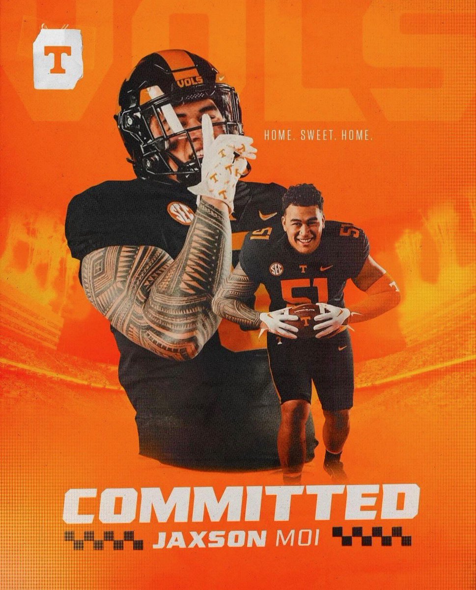 Did you hear the news? 👀
Our Jaxson Moi has committed to The University of Tennessee! 
Congratulations to Jaxson and the Moi family! #BigOrange #VolsUp 🍊