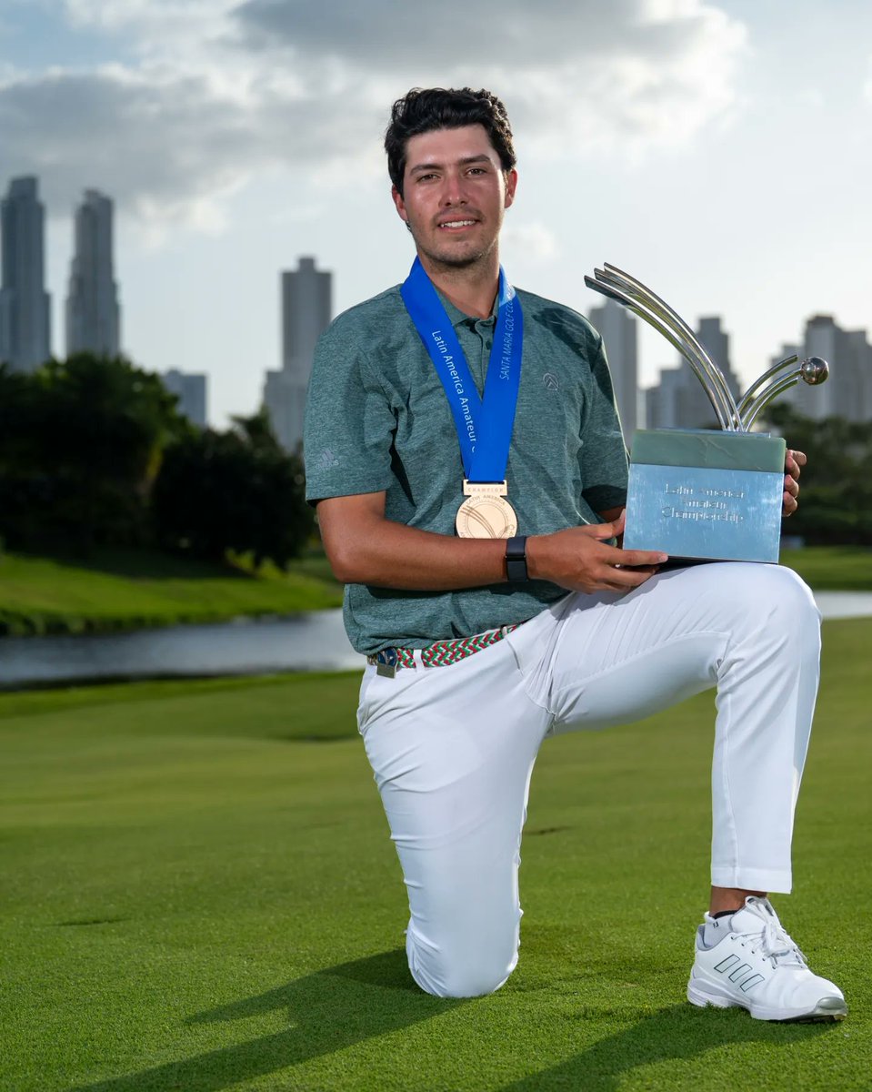 LAAC_Golf's tweet photo. El esfuerzo del campeón valió la pena. 

#LAAC2024 https://t.co/AcjW9Gw1xl