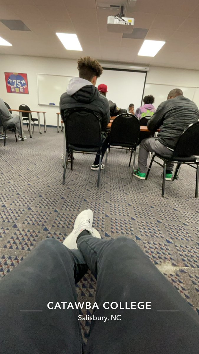 Blessed with an opportunity to have visited my HC alum.  Thank you <a href="/CatawbaFootball/">Catawba Football</a> for having me this weekend. Hospitality was great, I enjoy my time in Salisbury. 

<a href="/Coach_Overman/">Tee Overman</a> 
<a href="/CoachLeeBax/">CoachBax</a> 
<a href="/tyhaines16/">Tyler Haines</a> 
<a href="/CoachVellucci/">Jake Vellucci</a> 
<a href="/CoachDup__/">Xavier Dupree</a>
