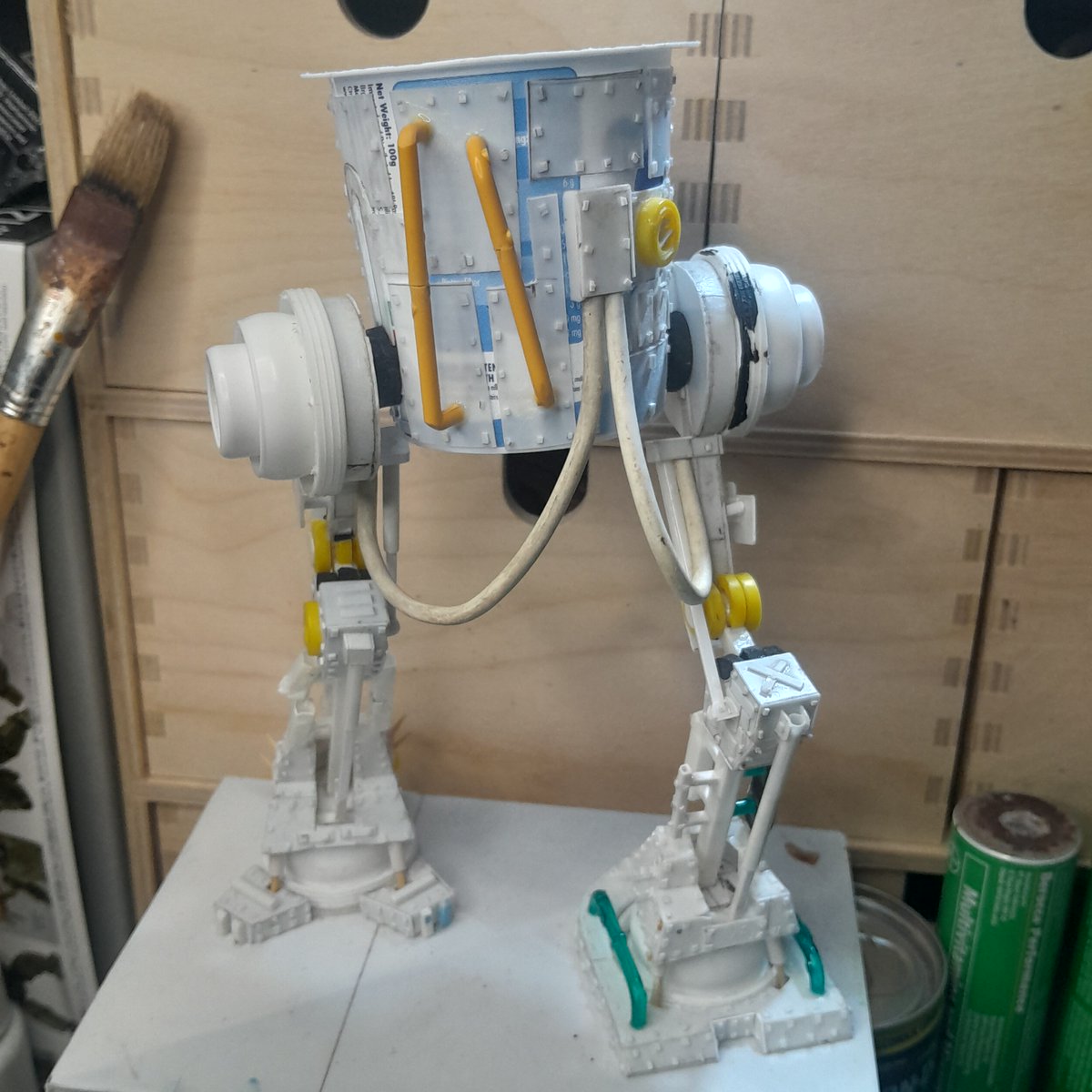 warppainter's tweet photo. #bigbotbash for Bangarang in the Gutterlands :) #Mecha #Grime #grimdark #Hobby #miniaturepainting #hobbyhealth #miniatureart #art #bigbotbash #chill #bangaranginthegutterlands #kitbash #scracthbuild #crafting #Battletech #dungeonsanddragons https://t.co/ChiMXIJssb