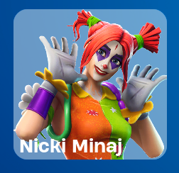 eyeonnick's tweet photo. NO WAY NICKI MINAJ ICON SKIN LEAKED EARLY #Fortnite #NickiMinaj #iconskin #garbs https://t.co/7VIbwia5i1